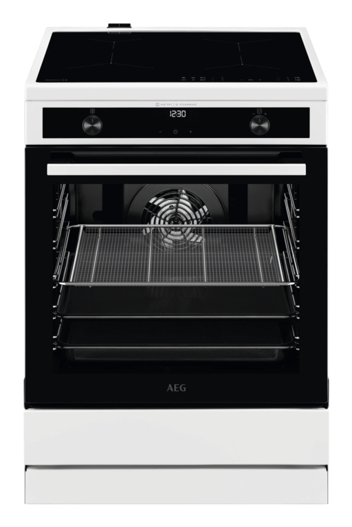 Standherd mit Induktions-Kochfeld / SteamBake / Hob²Hood / 60 cm