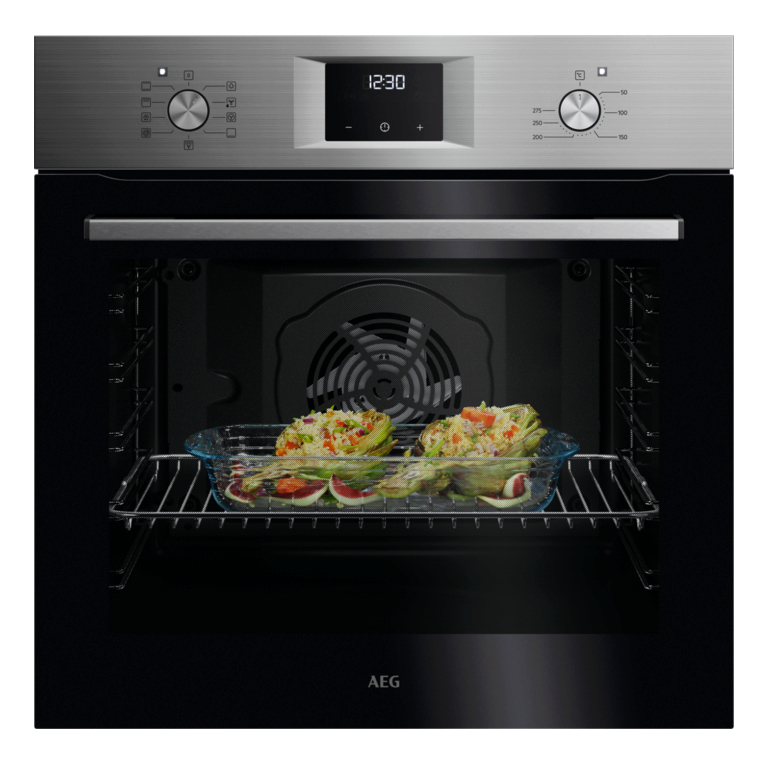 5000 SurroundCook® / Einbaubackofen / Aqua-Reinigungsfunktion / Edelstahl mit Antifingerprint