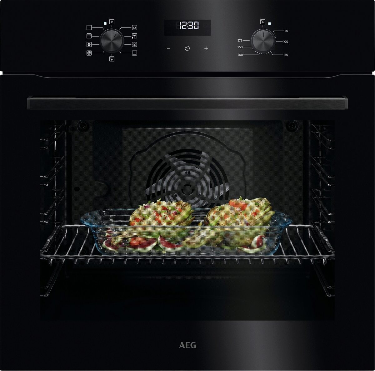 5000 SurroundCook® / Einbaubackofen / Aqua-Reinigungsfunktion / Schwarz