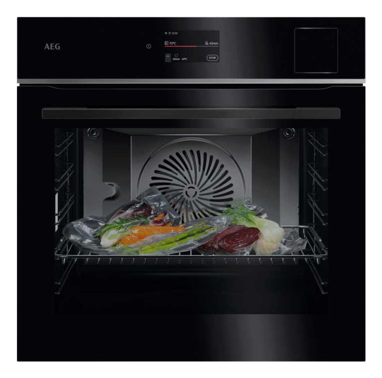 8000 MealAssist mit SteamPro / Einbaubackofen / WLAN-fähig / Dampfreinigung / Schwarz