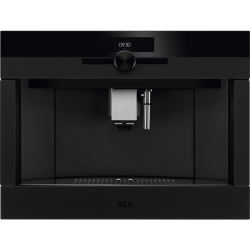 Einbau-Kaffeemaschine mit Latte-Macchiato und Cappuccino-Funktion / Matt Black