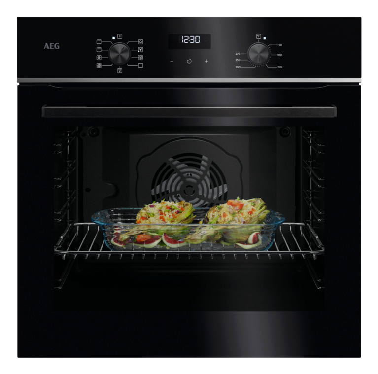5000 SurroundCook® / Einbaubackofen / Aqua-Reinigungsfunktion / Schwarz