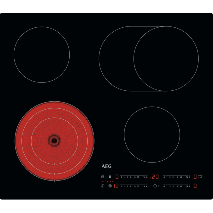 3000 Radiant Hob Autarkes Glaskeramikkochfeld / 60 cm