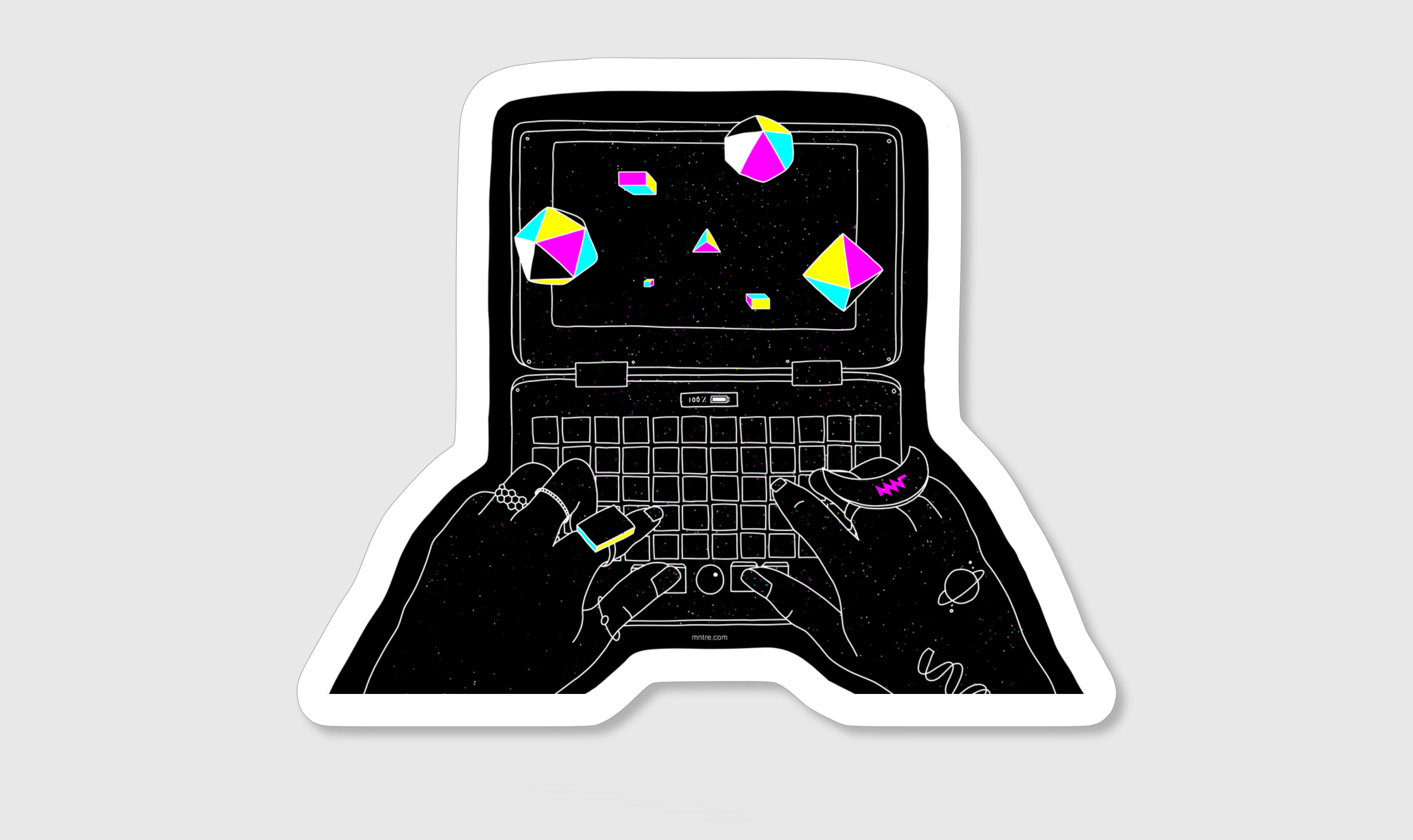 MNT Pocket Reform Sticker (Magic)
